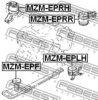 FEBEST MZM-EPRH Engine Mounting